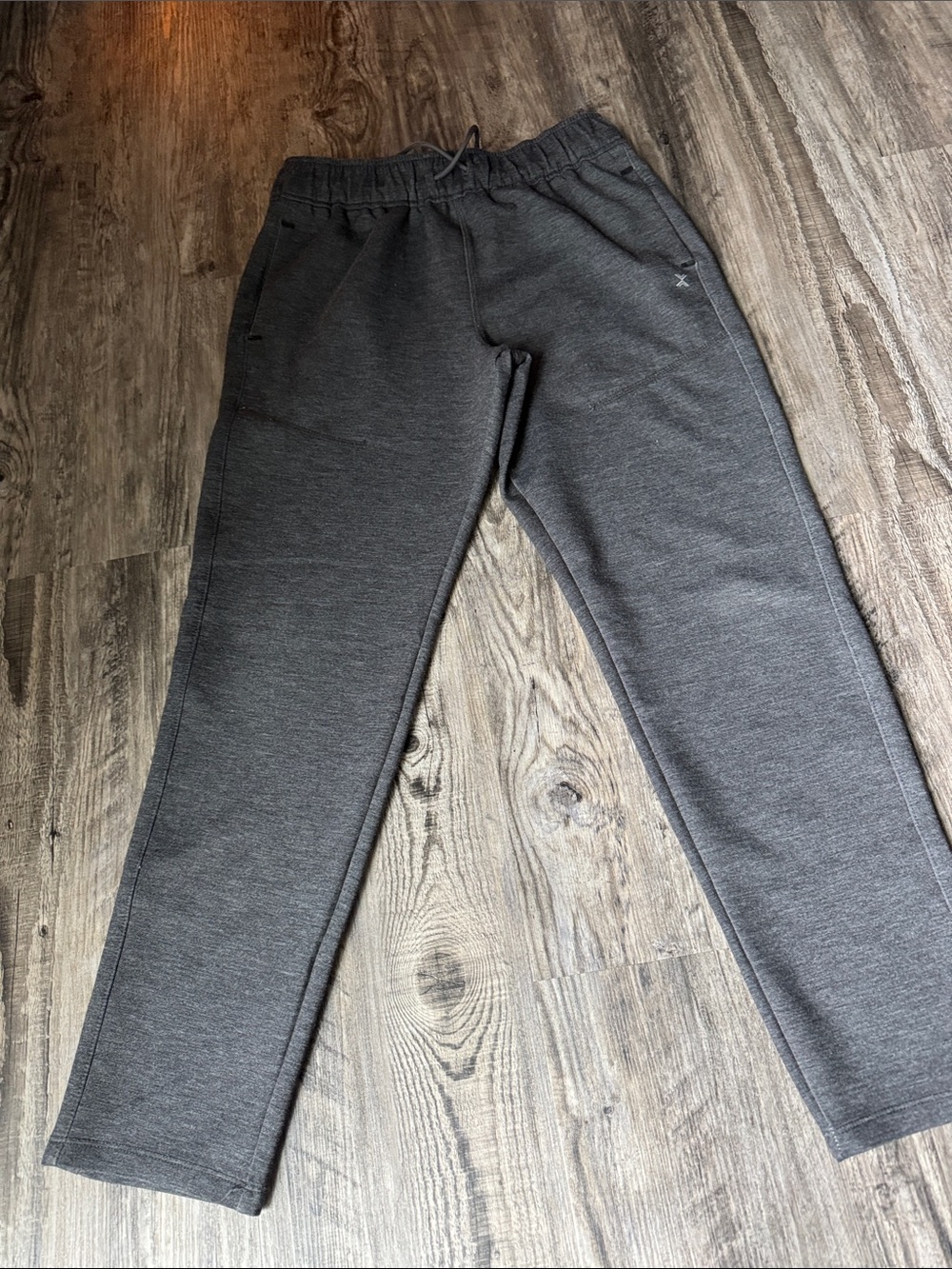 Boys Dark Gray Athletic Joggers